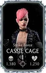 Cassie Cage Strike Force