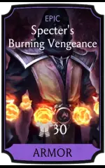 Specter's Burning Vengeance