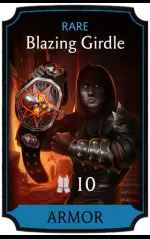 Blazing Girdle