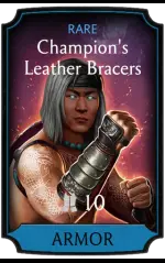 Champion's Leather Bracers