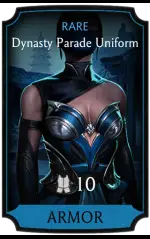 Dynasty Parade Uniform