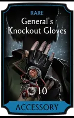 General's Knockout Gloves