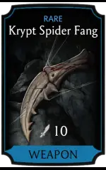 Krypt Spider Fang