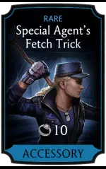 Special Agent's Fetch Trick