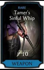 Tamer's Sinful Whip