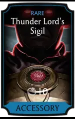 Thunder Lord's Sigil