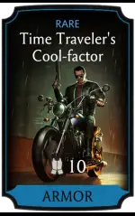 Time Traveler's Cool-factor