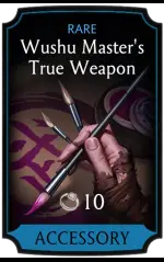 Wushu Master's True Weapon