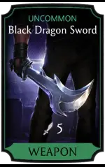 Black Dragon Sword