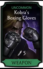 Kobra's Boxing Gloves