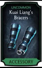 Kuai Liang's Bracers
