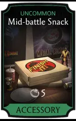 Mid-battle Snack