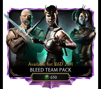 Bleed Team Pack