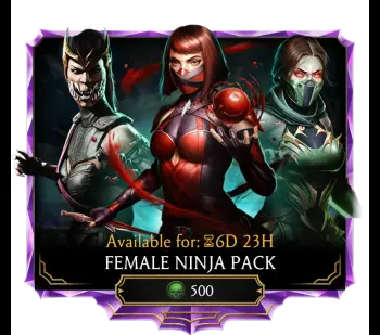 Female Ninja Pack