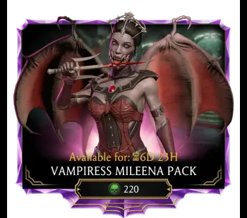 Vampiress Mileena Pack