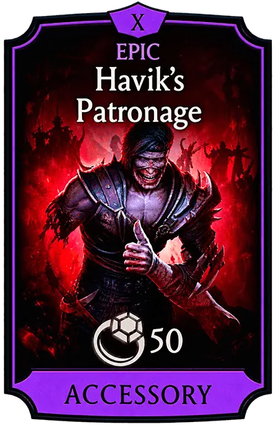Havik's Patronage