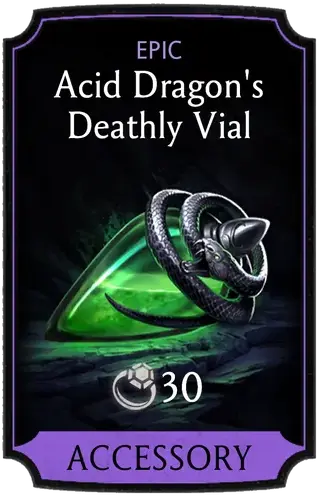 Acid Dragon's Deathly Vial