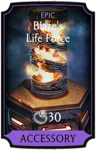 Blaze's Life Force