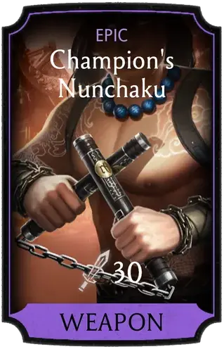 Champion's Nunchaku