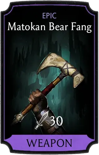 Matokan Bear Fang
