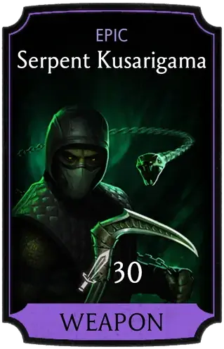Serpent Kusarigama