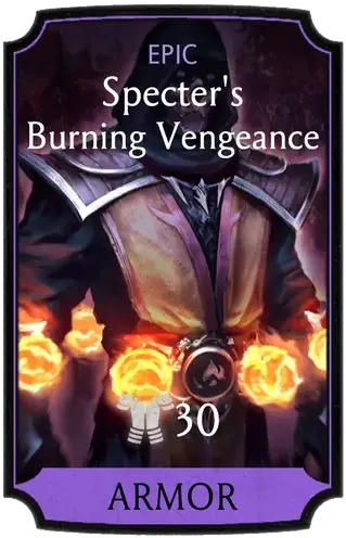 Specter's Burning Vengeance