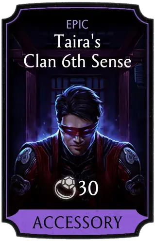 Taira's Clan 6th Sense