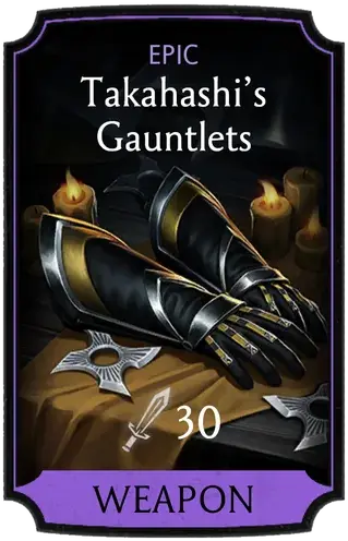 Takahashi's Gauntlets