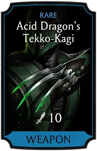 Acid Dragon's Tekko-Kagi