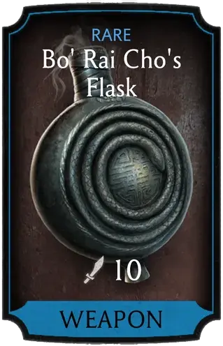 Bo' Rai Cho's Flask