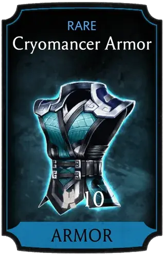 Cryomancer Armor