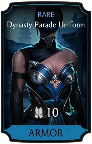Dynasty Parade Uniform