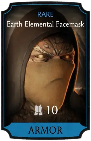 Earth Elemental Facemask