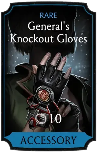 General's Knockout Gloves