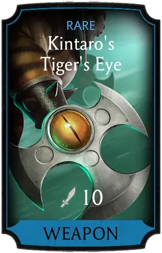 Kintaro's Tiger's Eye
