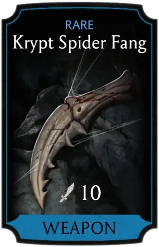 Krypt Spider Fang