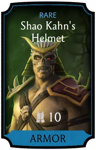 Shao Kahn's Helmet