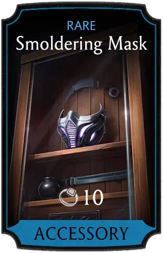 Smoldering Mask