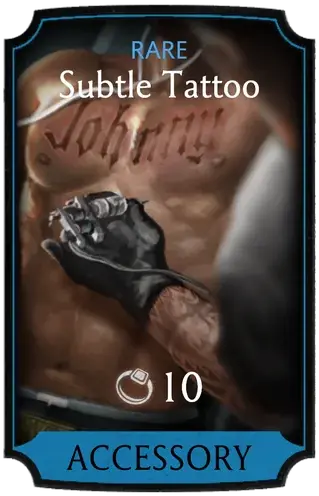 Subtle Tattoo