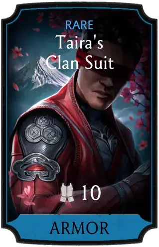 Taira's Clan Suit