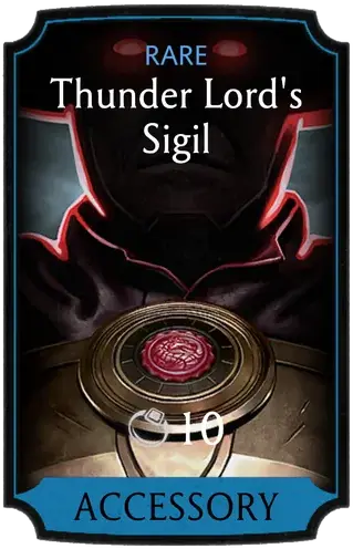 Thunder Lord's Sigil
