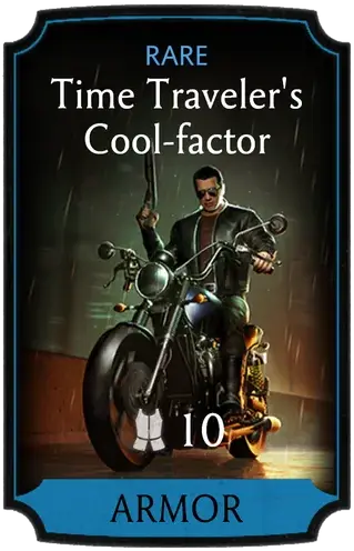 Time Traveler's Cool-factor
