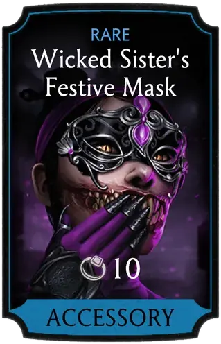 Wicked Sister's Festive Mask