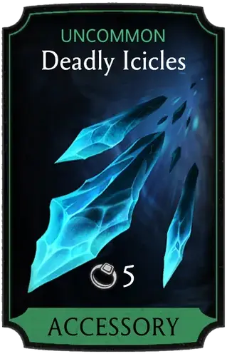 Deadly Icicles