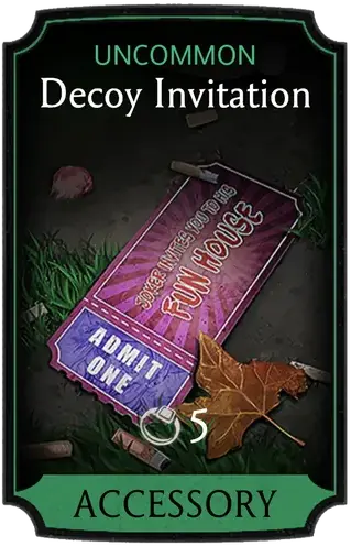 Decoy Invitation