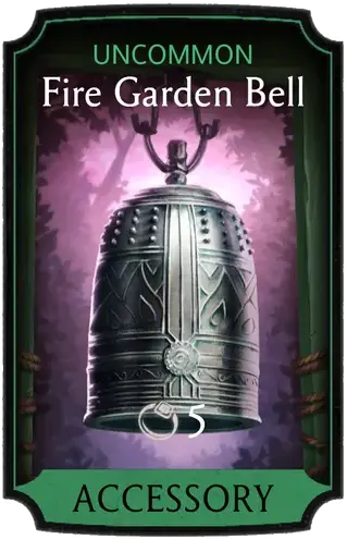 Fire Garden Bell