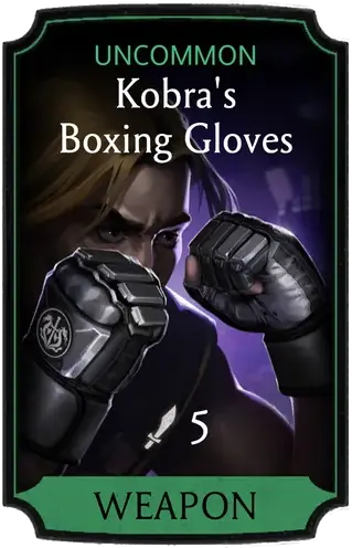 Kobra's Boxing Gloves
