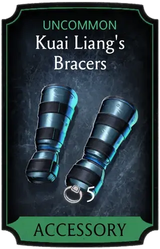 Kuai Liang's Bracers
