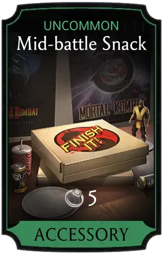 Mid-battle Snack