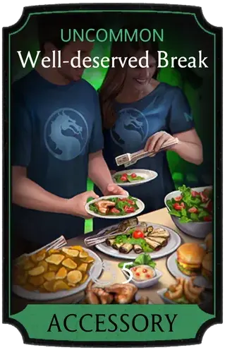 Well-deserved Break